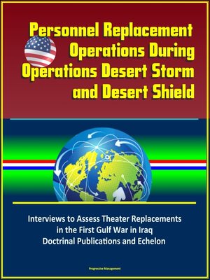 cover image of Personnel Replacement Operations During Operations Desert Storm and Desert Shield